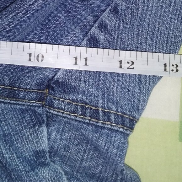 Gloria Vanderbilt Jeans Women's Blue Straight Leg Y2K Plus Size 22W Short - Picture 6 of 8